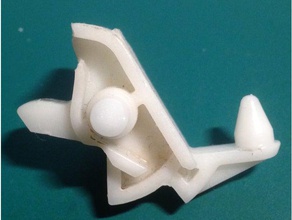 pestillo de siemens lavavajillas puerta captura mecanismo reemplazo partes 3d print model - Mito3D