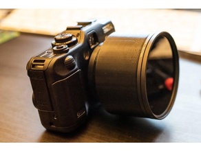 canon g10 g11 g12 porte-filtre de 77mm la caméra l'adaptateur appareil photo l'infrarouge photographie 3d print model - Mito3D