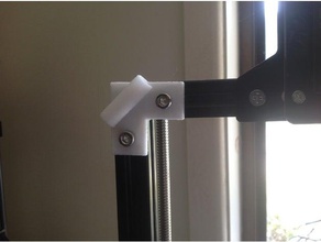 pórtico de filamentos guia 3d a impressora os acessórios De 45 graus suporte tubo 3d print model - Mito3D