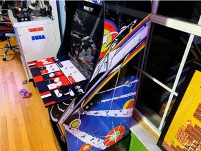 arcade1up Schraube Loch abdecken video Spiele arcade-cabinet retro arcade 3d print model - Mito3D