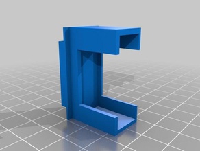 tragaluz riel de guía termina tipo torsión reemplazo partes 3d print model - Mito3D