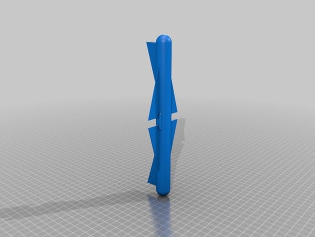 avión concepto arte 3D print model - Mito3D