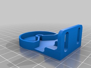sandown bourneargos roller blind wall bracket decor 3d print model - Mito3D
