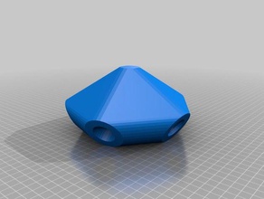 mon personnalisés icosaèdre connecteurs sculptures 3d print model - Mito3D