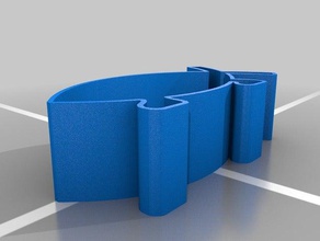 darwin Fisch Dekor cookie cutter 3d print model - Mito3D