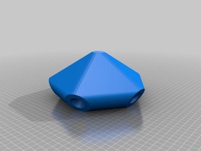 mon personnalisés icosaèdre connecteurs sculptures 3d print model - Mito3D