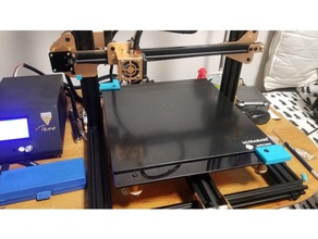 tevo tornado ultrabase mount stop adjustment 3d printer accessories cr-10 strain relief 3d print model - Mito3D