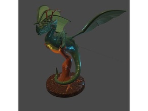 drago sculture 3d print model - Mito3D