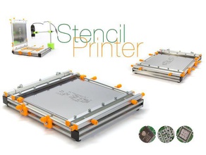 stencil stampante hobby pcb saldatura 3d print model - Mito3D