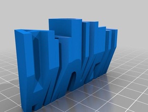 andrea office personalizzato 3d print model - Mito3D