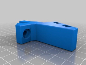 ender 3 pro side spool bracket 3d printer accessories solidworks 3d print model - Mito3D