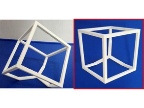 cubic frame 3d printing 3d print model - Mito3D