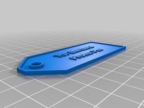 il mio regalo più tag i segni loghi 3d print model - Mito3D