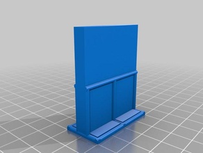 vending area wall basic toy game accessories scenery wargame wargaming 3d print model - Mito3D