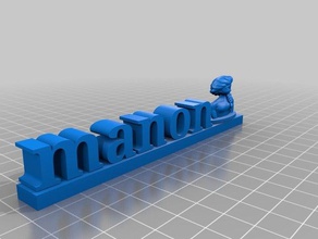 support pr&eacutenom 3d printing 3d print model - Mito3D