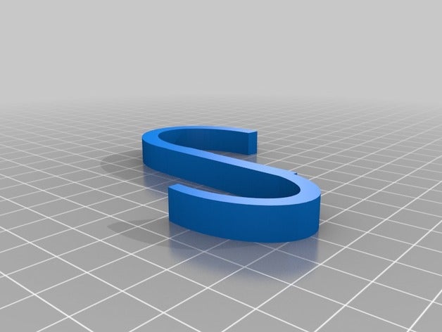Schlauch Kleiderbügel 3d drucken 3D print model - Mito3D