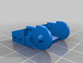 ender 3 cabo de cadeia xend alternativa conexão 3d a impressora partes suporte do gestão cabos creality 3d print model - Mito3D