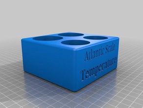 ponto fixo titular diy a calibração parte de laboratório metrologia temperatura teste temp 3d print model - Mito3D