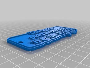 3 Anahtarlık casamento özelleştirilmiş 3d print model - Mito3D