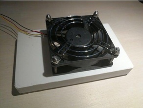 caso mks gn 14 de ventilador 80mm 3d la impresora partes gen v14 3d print model - Mito3D