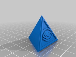 all seeing tetra 3d printing tests 3d print model - Mito3D