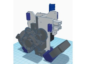 d-bot linear rail carriage 3d printer parts 3d print model - Mito3D