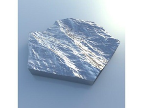 benutzerdefinierte ocean tile set terraforming mars 10 designs Spiele Brettspiel brettspiel meer wasser Wellen 3d print model - Mito3D