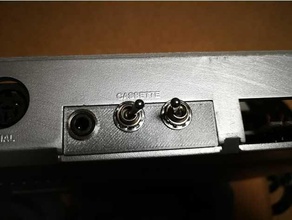 c64 sidfx cassetta coperchio della porta computer 3d print model - Mito3D