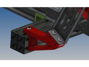 rallonge apoio bobine 3d a impressora os acessórios amlioration creality ender 3 imprimante 3d print model - Mito3D