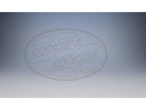 cookies cookie cutter kitchen dining 3d cutters cookiecutter 3d print model - Mito3D