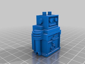 robot ruote 3d stampa 3d print model - Mito3D