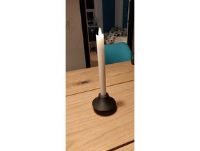 ufo supporto di candela arredamento portacandele a lume titolare 3d print model - Mito3D