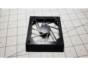geeetech a10 v3 80 mm fan board diyafram ızgara 3d yazıcı parçaları 3d print model - Mito3D