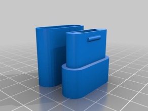 réparé itsybitsy arrondie cas 3d l'impression 3d print model - Mito3D