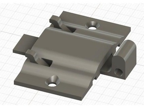 la goma de carcasa para impresora pestillo puerta 3d accesorios 3d print model - Mito3D