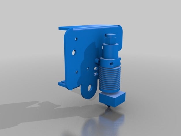 cr-10s pro backplate Teile 3D print model - Mito3D