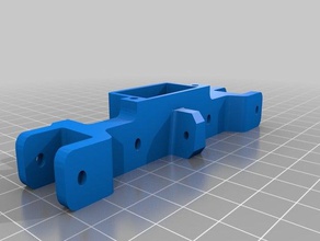 printed truck v2 front axle reduced 3d printing 3d print model - Mito3D