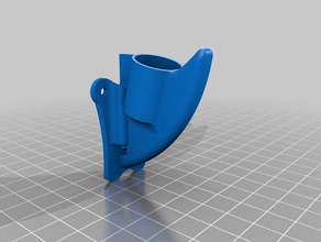 transtec lazer sharkfin hobi 3d print model - Mito3D