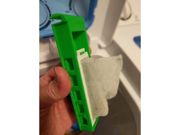 lint catch replacement giantex portable washing machine costway parts catcher 3D print model - Mito3D