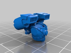 jetpack engranaje los juguetes juegos 40k el asalto saltar jumppack warhammer 3d print model - Mito3D