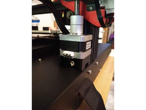 cr-10s pro sync stepper lift mounts 3d printer parts cr10s creality motor mount synchronization 3d print model - Mito3D