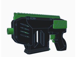 elusive phantom nerf blaster sport outdoors 3d print model - Mito3D