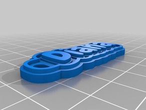 diana signs logos customized 3d print model - Mito3D