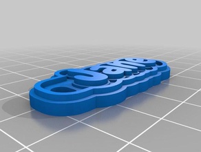 jane Anahtarlık özelleştirilmiş 3d print model - Mito3D