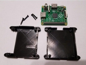 rpi a+ case - Elektronik raspberry pi 3d print model - Mito3D