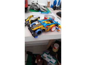 mini 4wd supports printable rc vehicles cars printables 3d print model - Mito3D