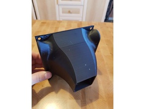 140mm fan duct 3d printing 3d print model - Mito3D