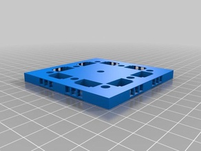 3x3 openforge 20 calabozo de piedra bases juguete juego accesorios personalizado 3d print model - Mito3D