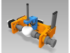 eggbot eggduino spherebot diy arduino uno cnc shield schrittmotor servo 3d print model - Mito3D
