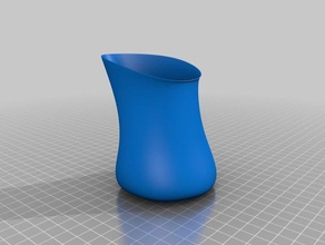 freedom vase decor 3d print model - Mito3D